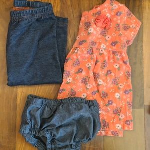 3-6 Baby girl 🌟 Spring outfits